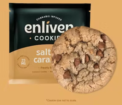 Product KR Enliven Cookies - Salted Caramel 50mg (2pk)
