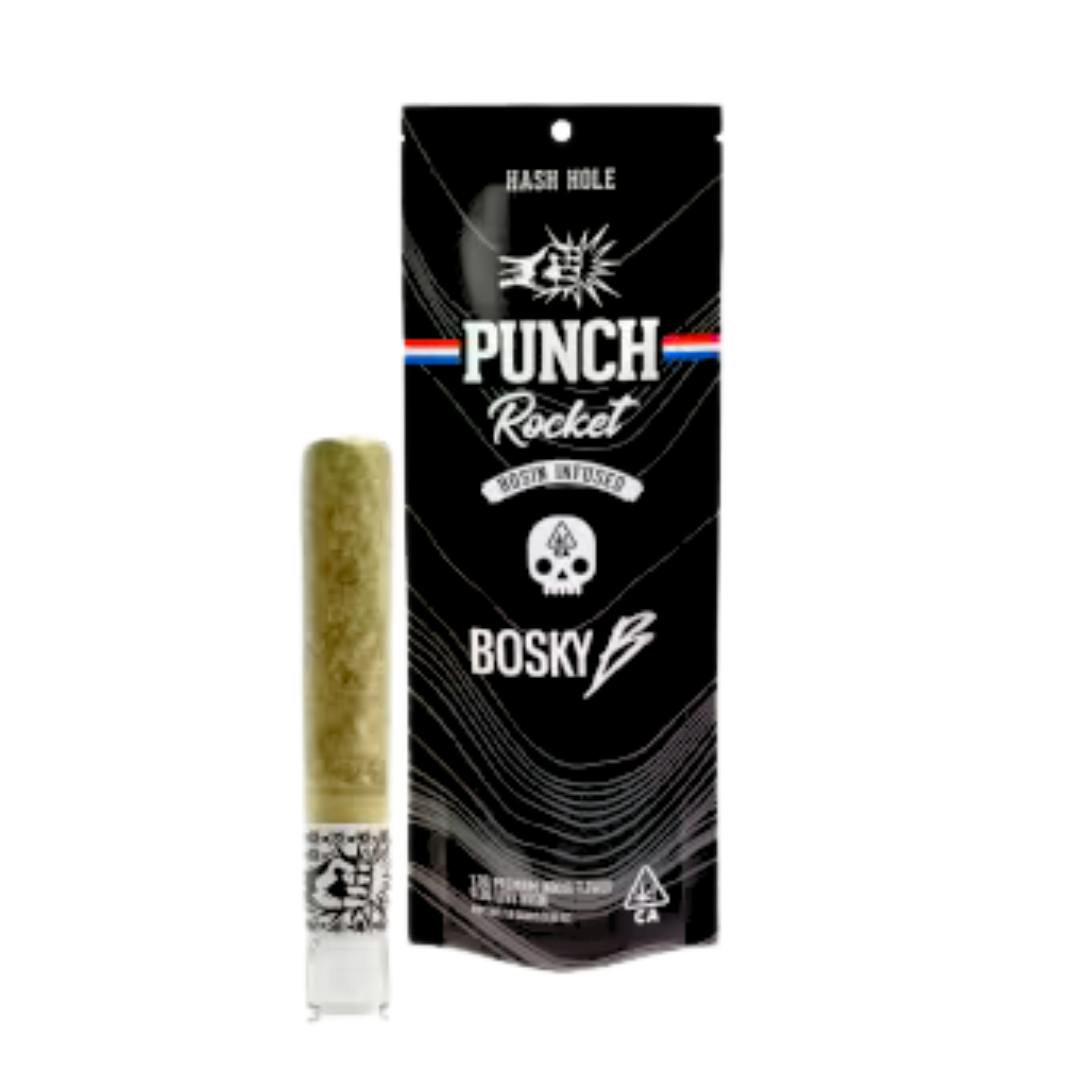 RAINBOW RUNTZ X FROZEN BANANAS PUNCH ROSIN INFUSED PREROLL (BOSKY COLLAB)-0