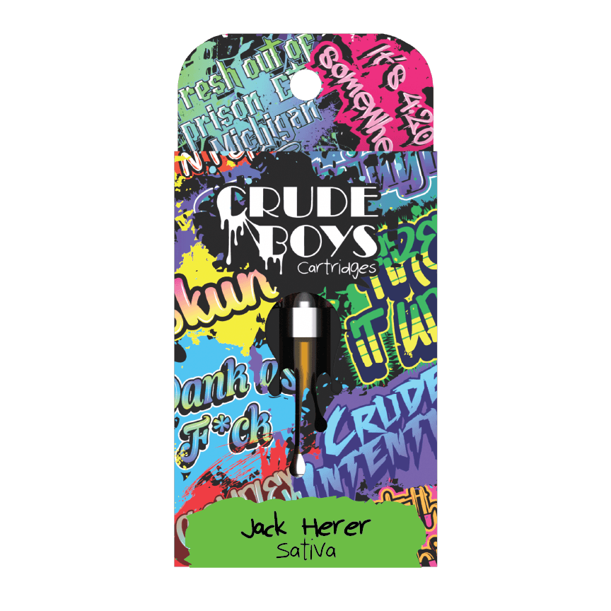 Product: Crude Boys | Jack Herer | Vape Cart | 1g | Sativa