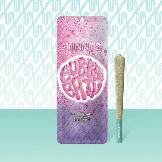 Bubble Bath Pre-Roll Indica by Minntz – Pre-Rolls at Gatsby Cannabis