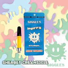 Giggles Puffs | Sherbet Creamsicle | Cart | 1g