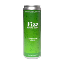 Social Lemon Lime THC Can