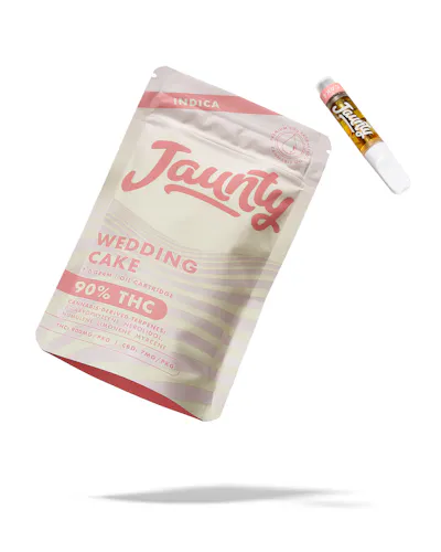 Jaunty – 510 Vape Cart – Wedding Cake – 1g-1