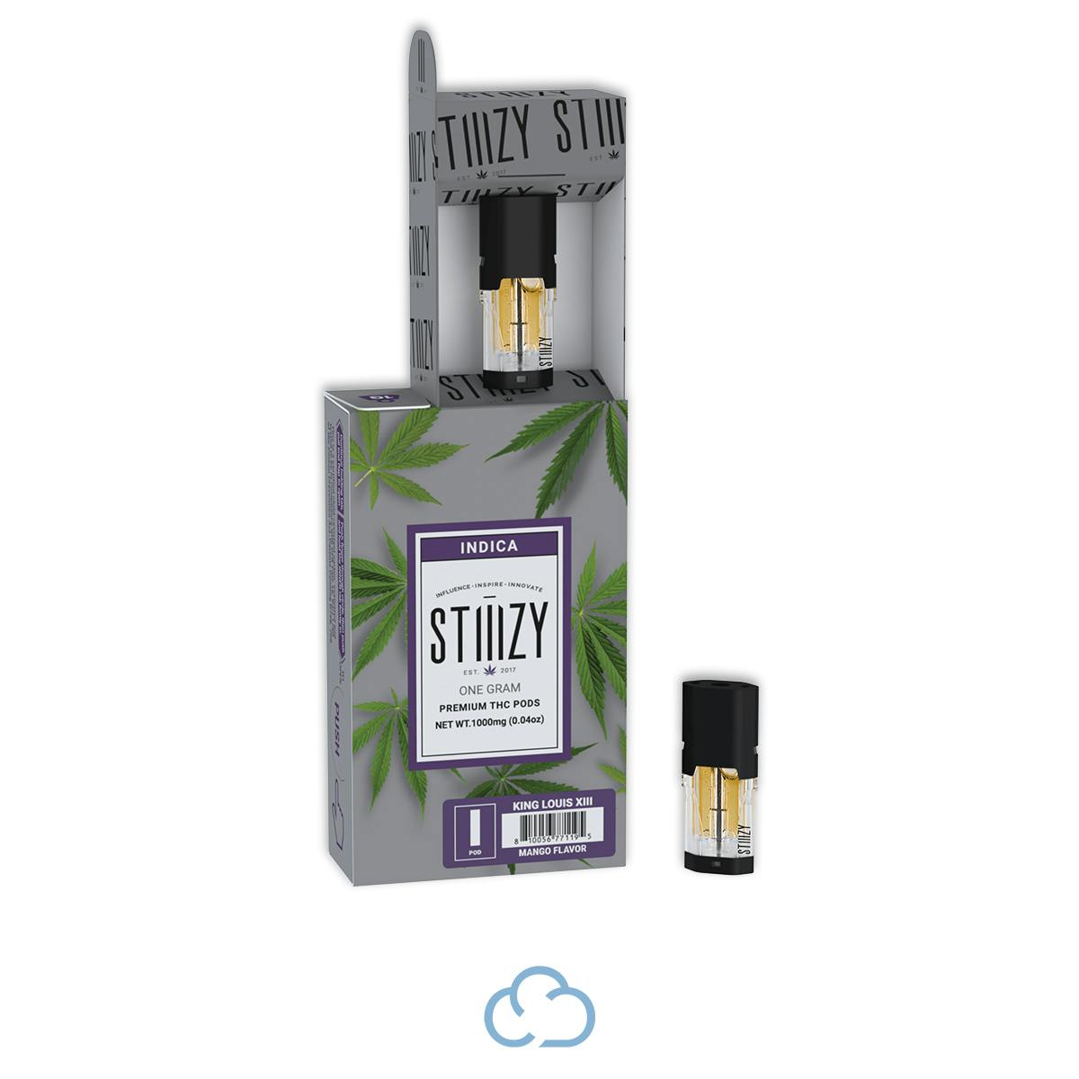 STIIIZY - Pod 1g - King Louis XIII - Indica | Timber Cannabis Co. - New  Buffalo
