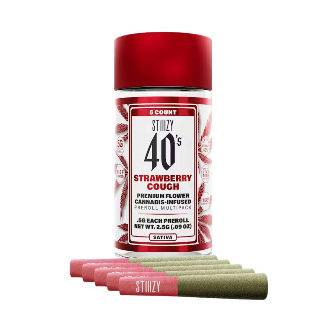 STRAWBERRY COUGH 5PK INFUSED PREROLLS