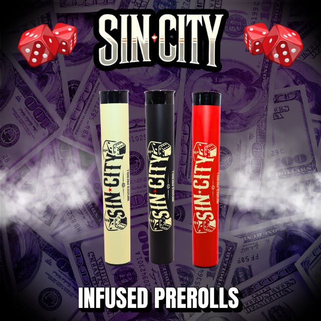 Sin City - 1.3g Infused Preroll - ACDC