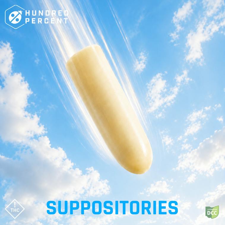 Suppositories (4:1:1:1 THC:CBD:CBG:CBN) 5pk 100mg