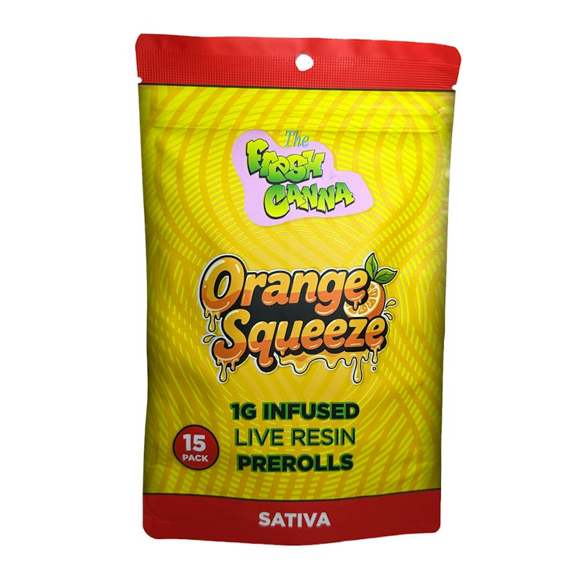 Fresh Canna | 15-Pack Infused Pre-Rolls | Orange Squeeze