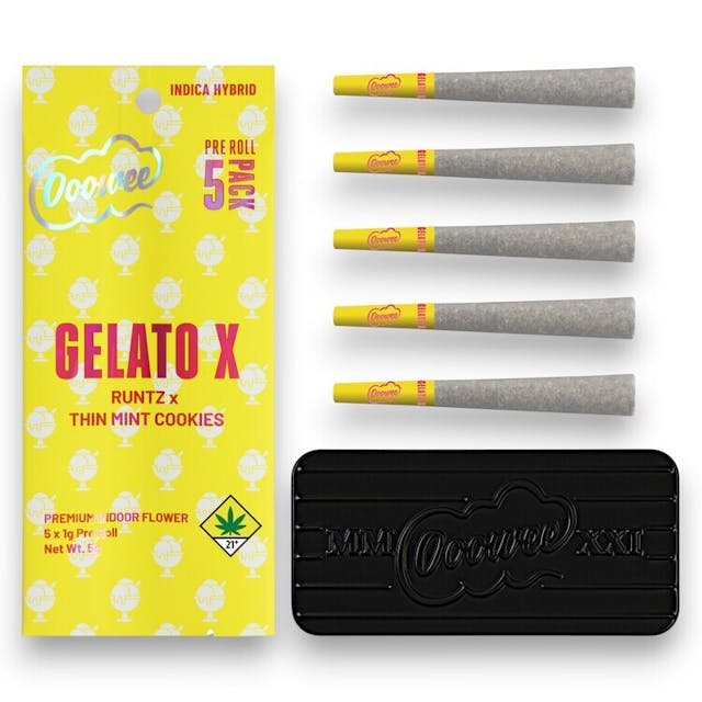 Rolled up and ready to smoke, Pre-Rolls are a convenient and effective way to consume cannabis. Pre-Rolls come in many different forms and can be rolled with flower, shake, "b-buds", infused with concentrates, and more.