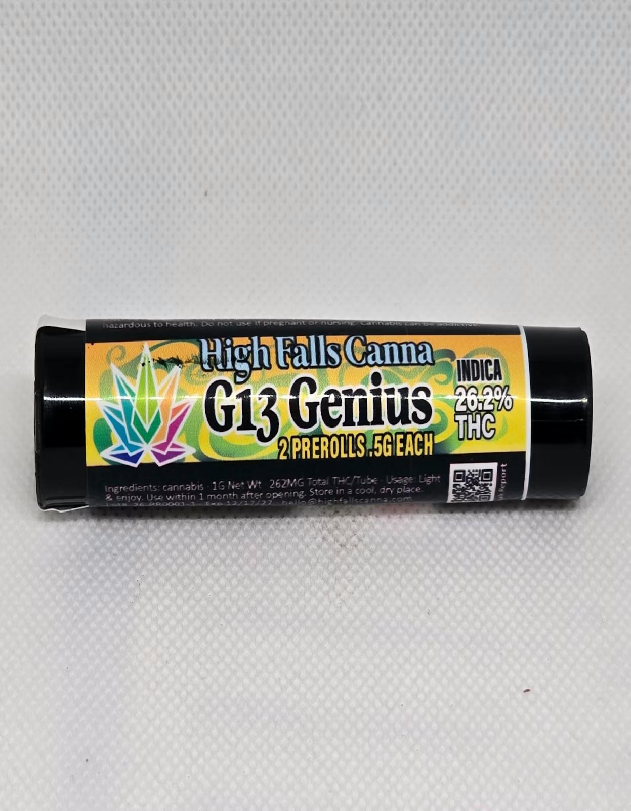 Product High Falls - G13 - 1g - 2pk Preroll