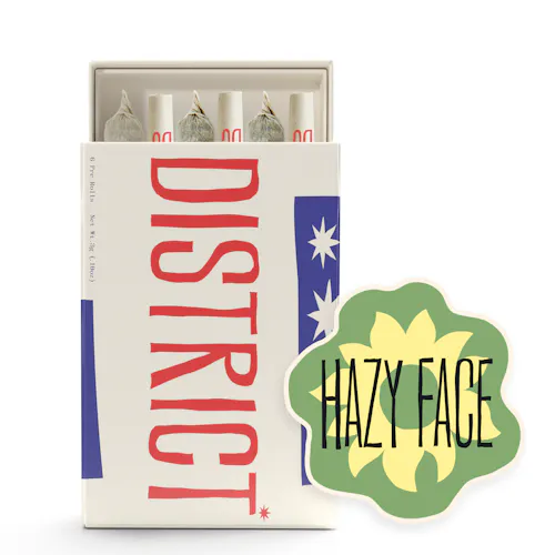 Hazy Face Pre-Roll Pack (6ct)-active