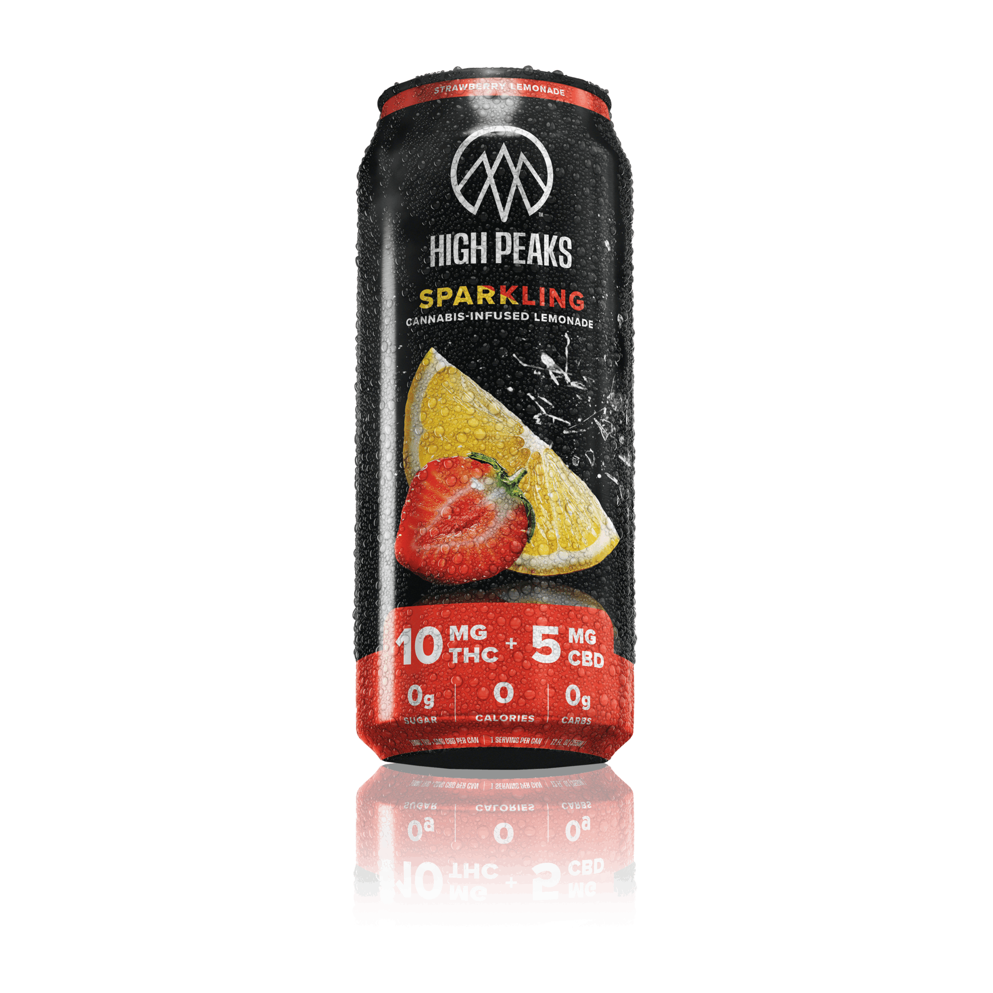 High Peaks | Sparkling Strawberry Lemonade | 10mg 12oz  Can