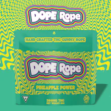 Dope Rope - 200mg Gummies - Pineapple Power