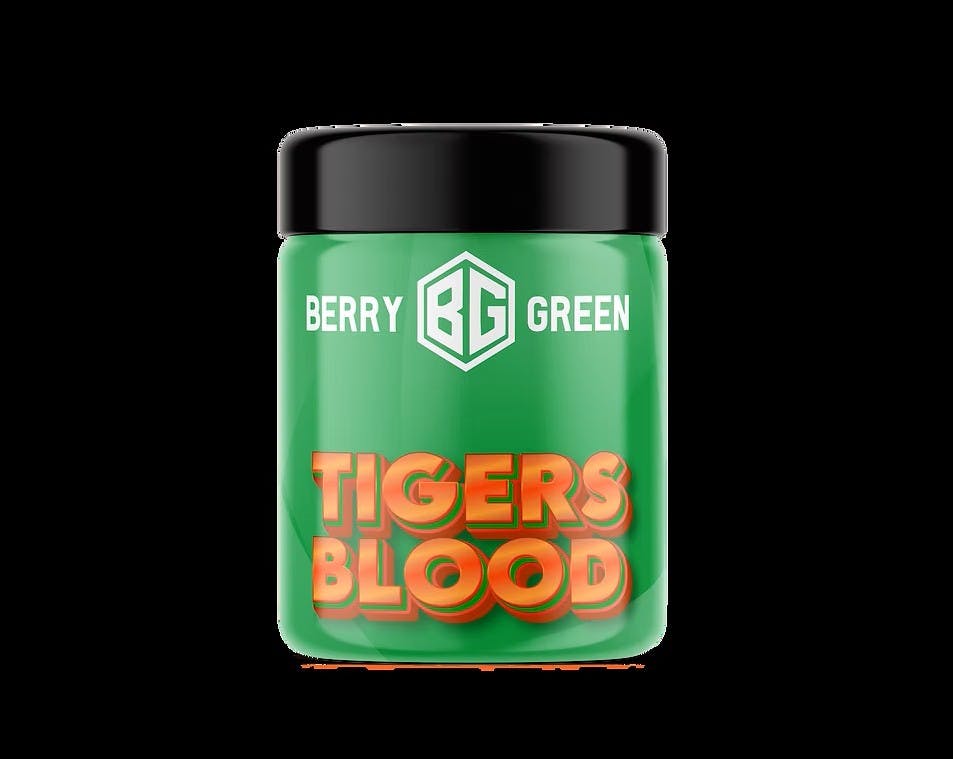 Berry Green BERRY GREEN | TIGERS BLOOD | INFUSED PRE-ROLLS | 7 X 0.5G INDICA — PRE_ROLLS