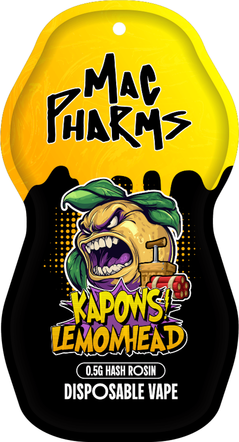 Mac Pharms Hash Rosin Disposable | Lemon Head