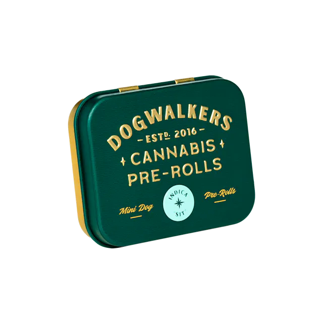 Dogwalkers Pre-Roll Pack Taffy Twist 5pk/1.75g (indica hybrid, packs)