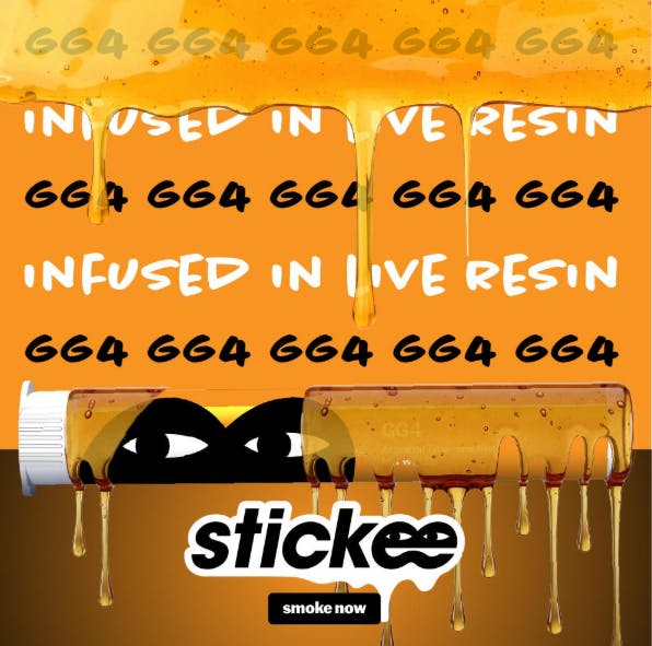 Product: GG4 | 1.2g | Live Resin Infused | Stickee