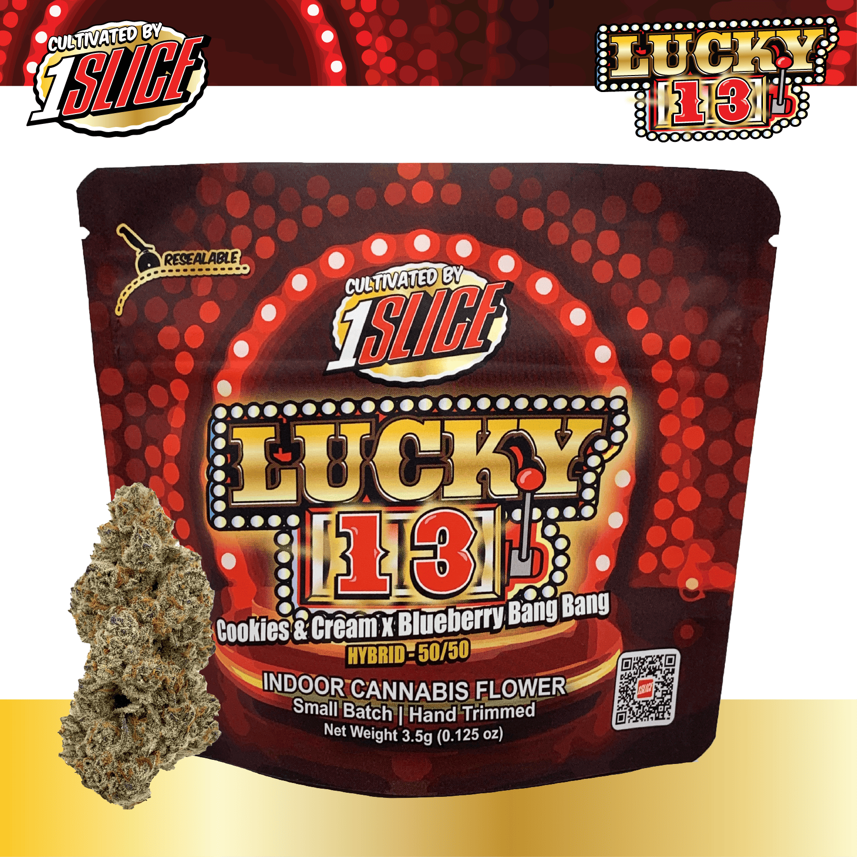 LUCKY 13 | Flower | 3.5g by 1Slice | Buy Online | Treehouse