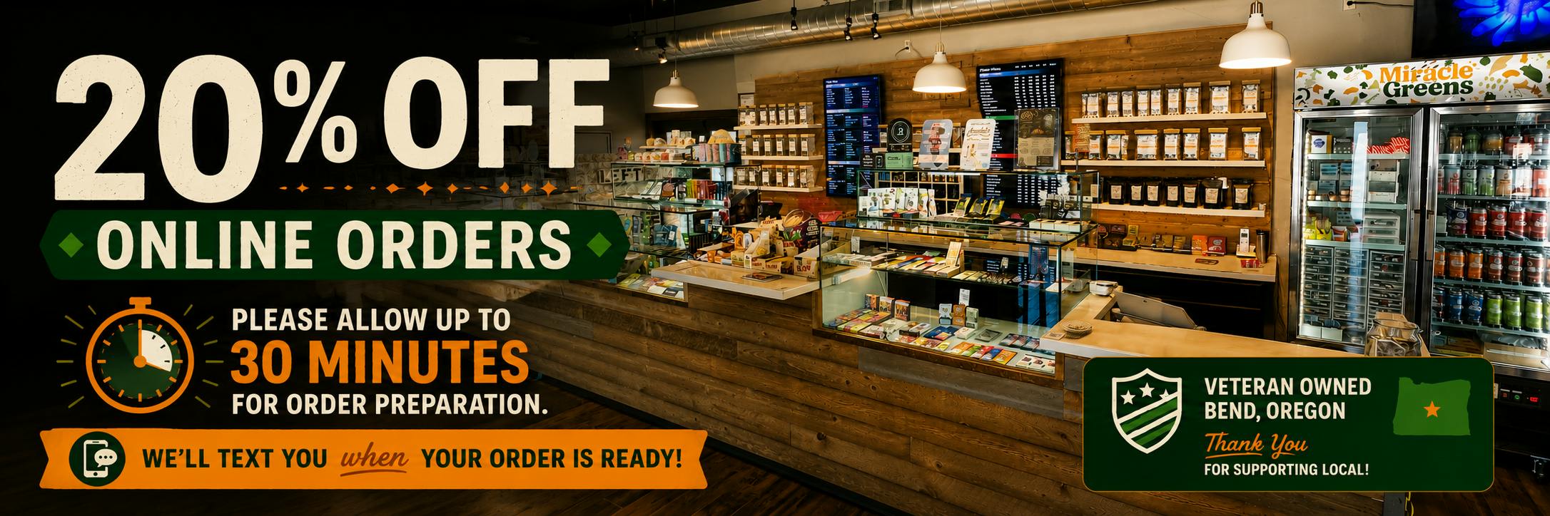 20% OFF DISCOUNT FOR ONLINE PRE ORDER