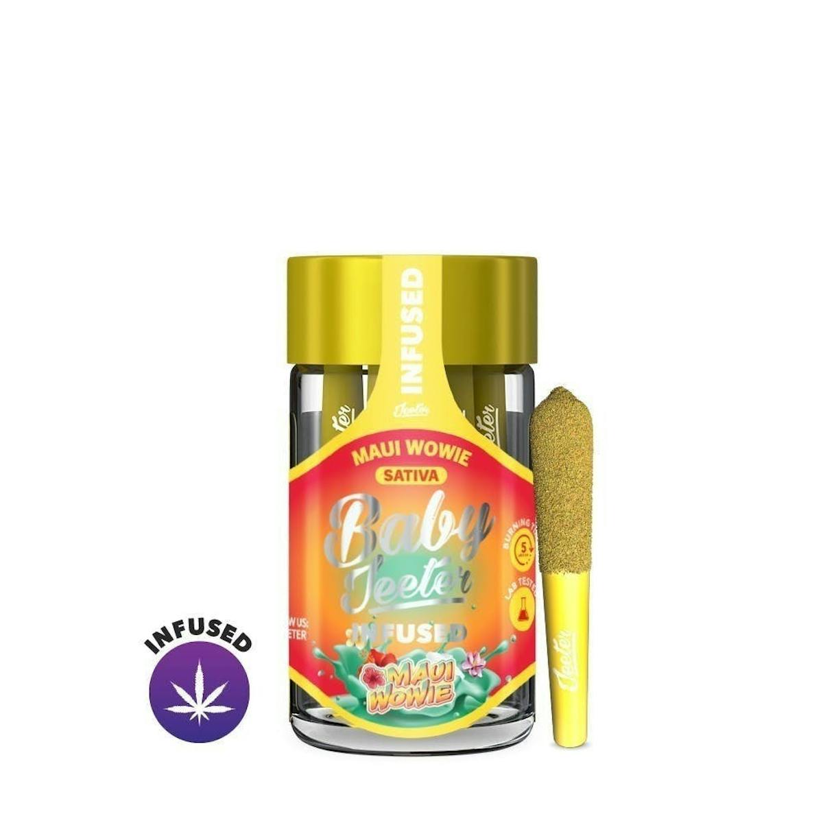 Photo of Baby Jeeter Maui Wowie 5pk Infused Prerolls