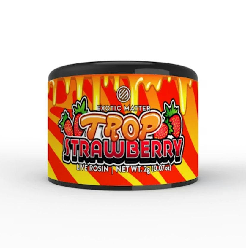 Exotic Matter Live Rosin | Tropical Strawberry