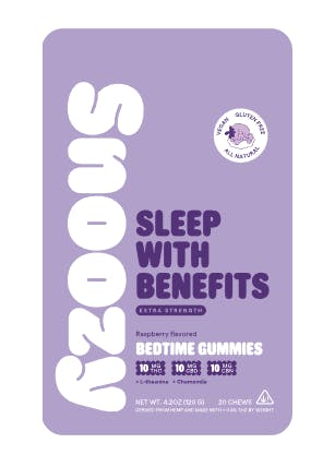 Sleep With Benefits | Gummies | 100 mg | snoozy
