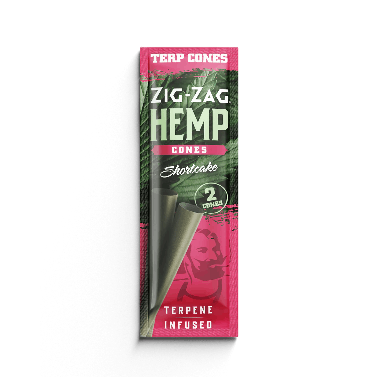 Zig-Zag | Shortcake | 2 Hemp Cones