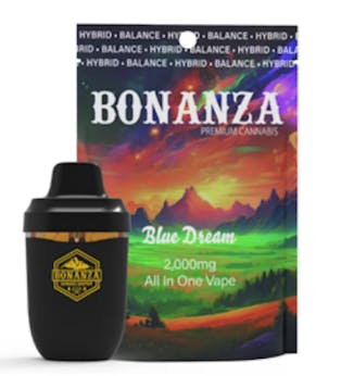 Bonanza Cannabis Bonanza | Blue Kush | 2g AIO | Sativa - Stoops Cannabis  Dispensary in NYC Cannabis Dispensary in NY