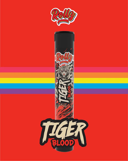 Rollz - 1g Infused Preroll - Tiger Blood