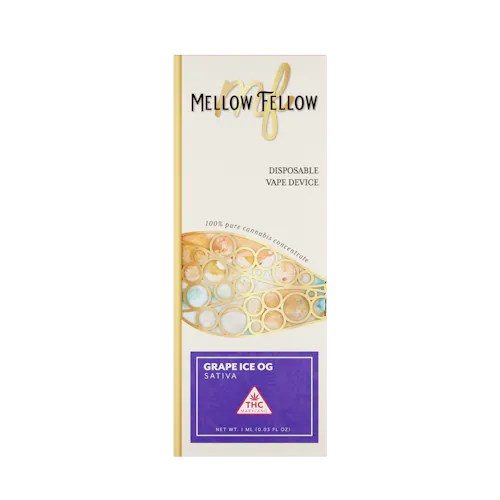 Grape Ice OG Disposable Pen 1g – Mellow Fellow-1