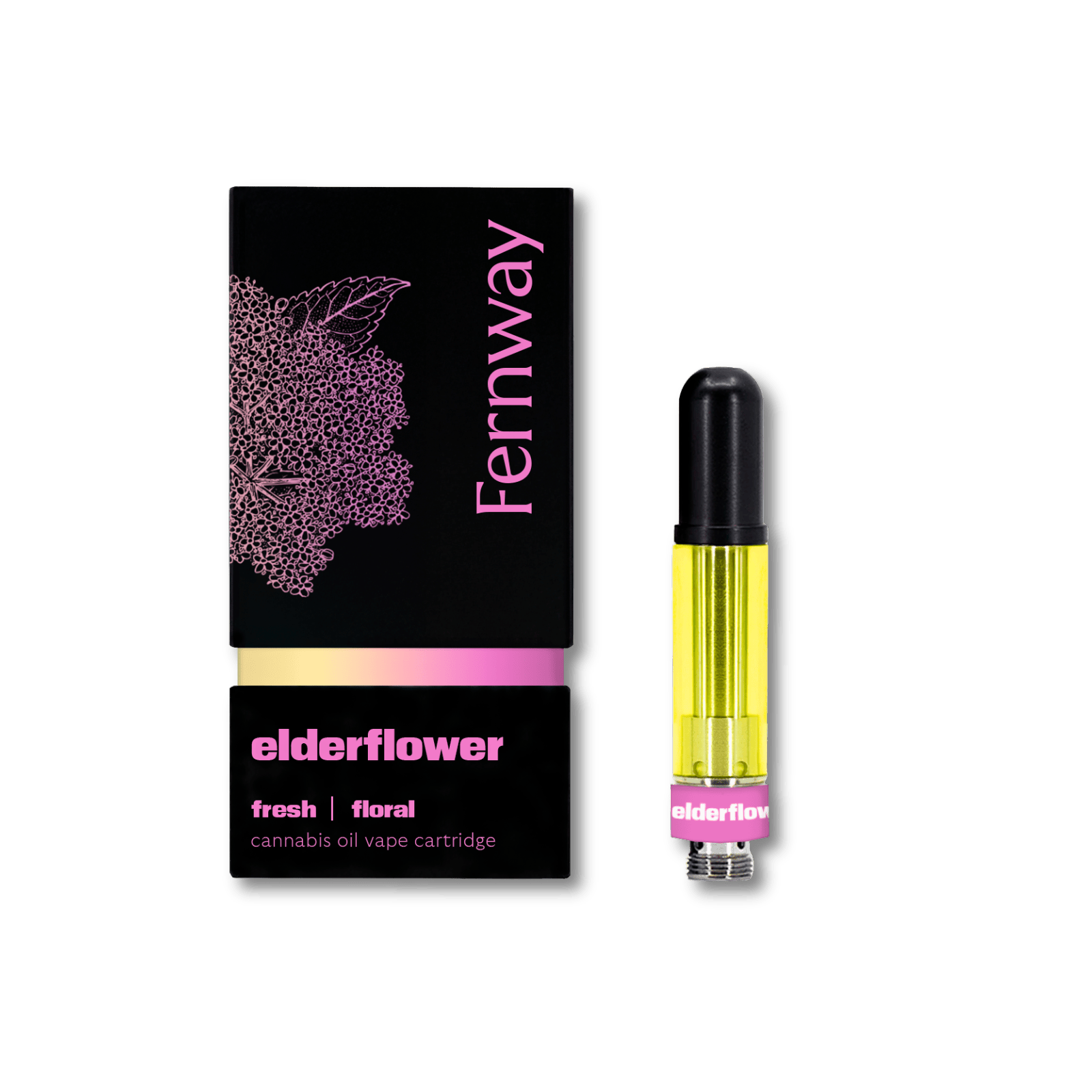 Fernway - Elderflower Cartridge - 1gFernwayHybridTHC: 85.7%TERPS: 1.98%4th of July Weekend! Spend $100 Get $15 off+6