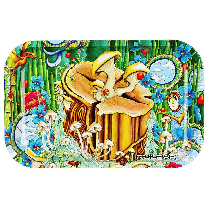 Product Pulsar Metal Rolling Tray | Where Love Is Alive | 11" x 7"
