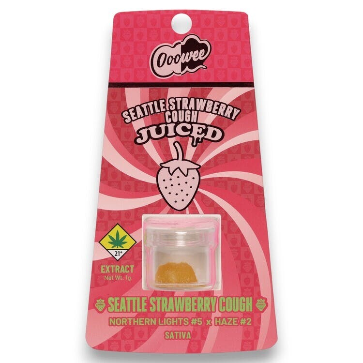 Ooowee Juiced: Seattle Strawberry Cough - Wax