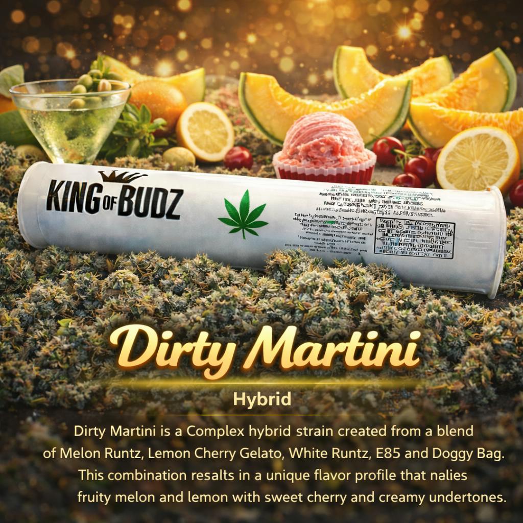 KOB - 1g Preroll - Dirty Martini