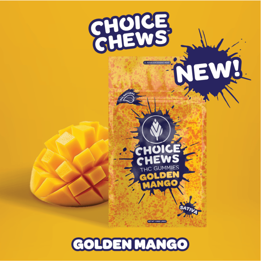 Product Choice Chews - Golden Mango (20CT) - 100MG
