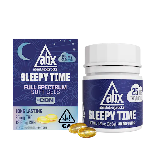 ABX – Sleepy Time CBN – Capsules – 10ct – 25mg-active