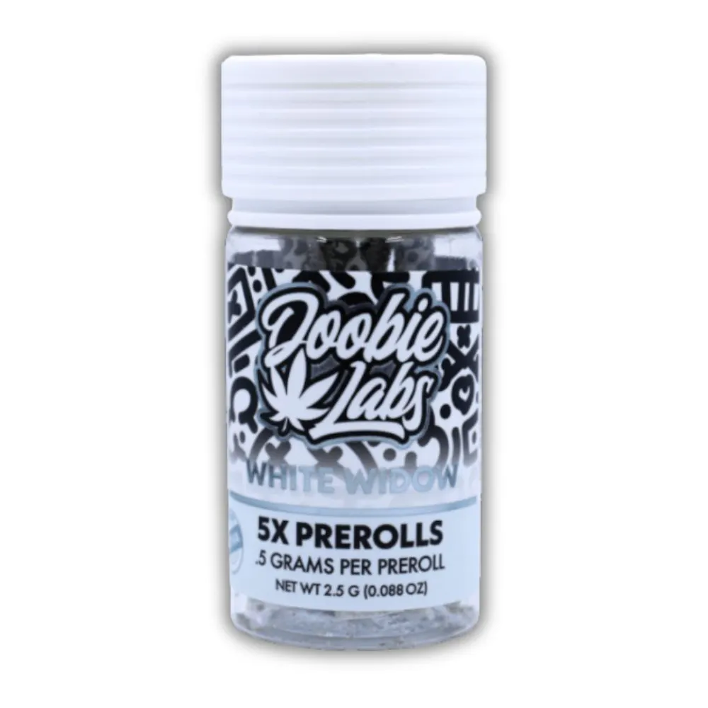 Product Doobie Labs | White Widow | 2.5g | 5pk Prerolls | H01