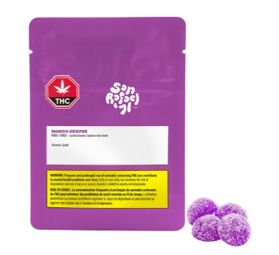Mondo Grapes Live Resin Soft Chews | High Ties (Vanier)