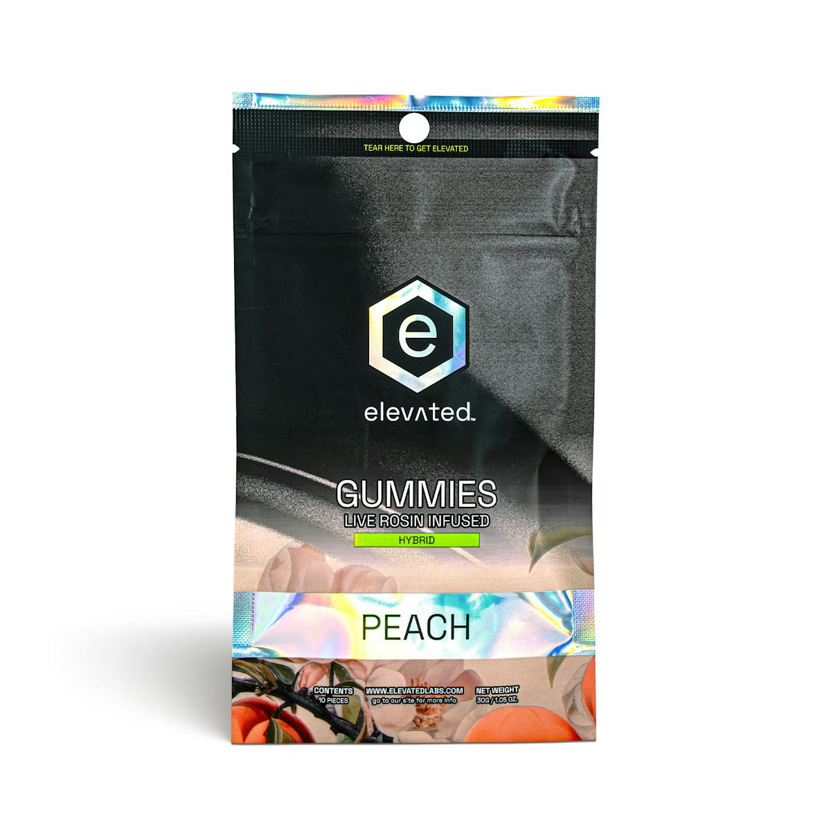 Photo of Peach Rosin Gummies (Hybrid) – 100mg