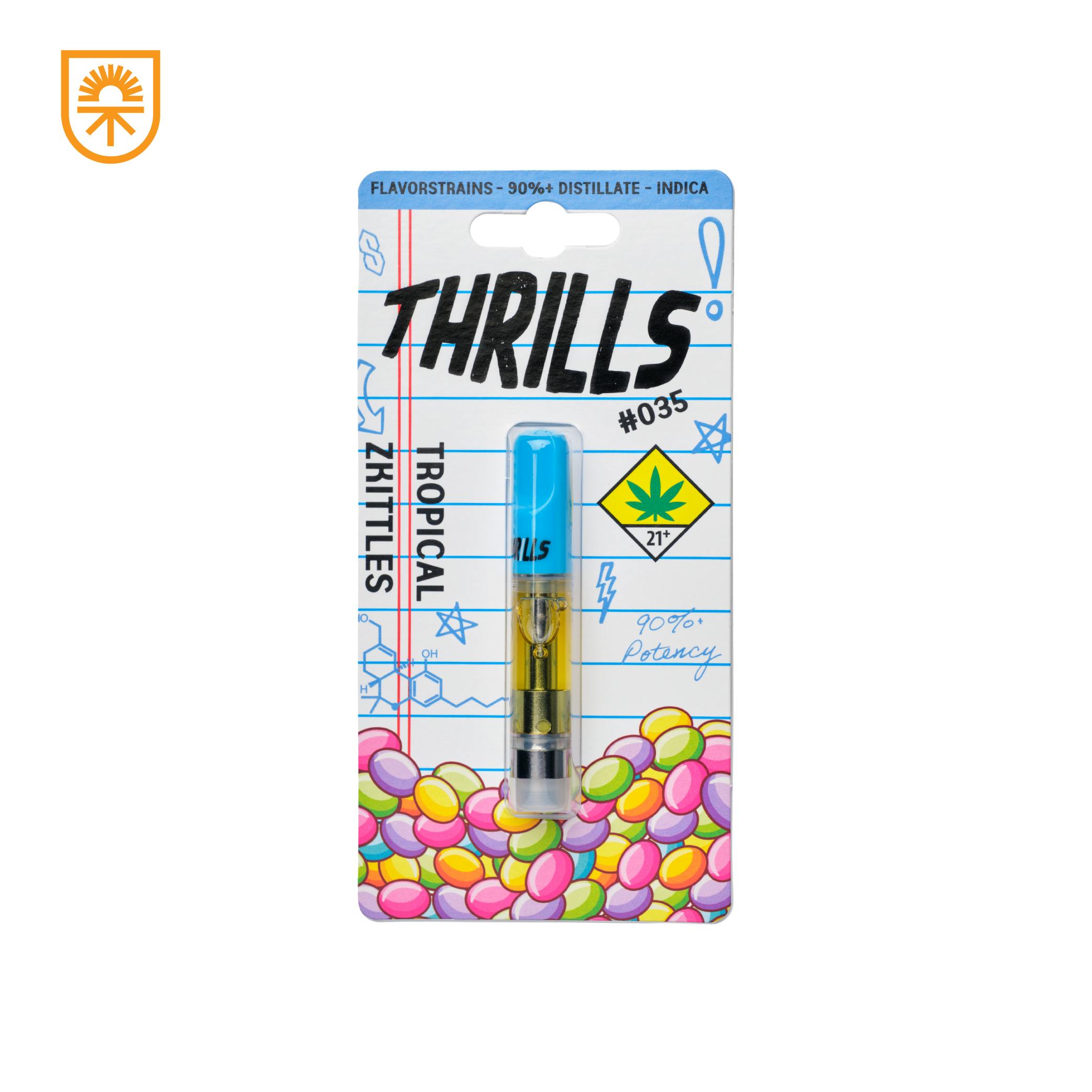 Tropical Zkittlez - FlavorStrains - Cartridge - 1g