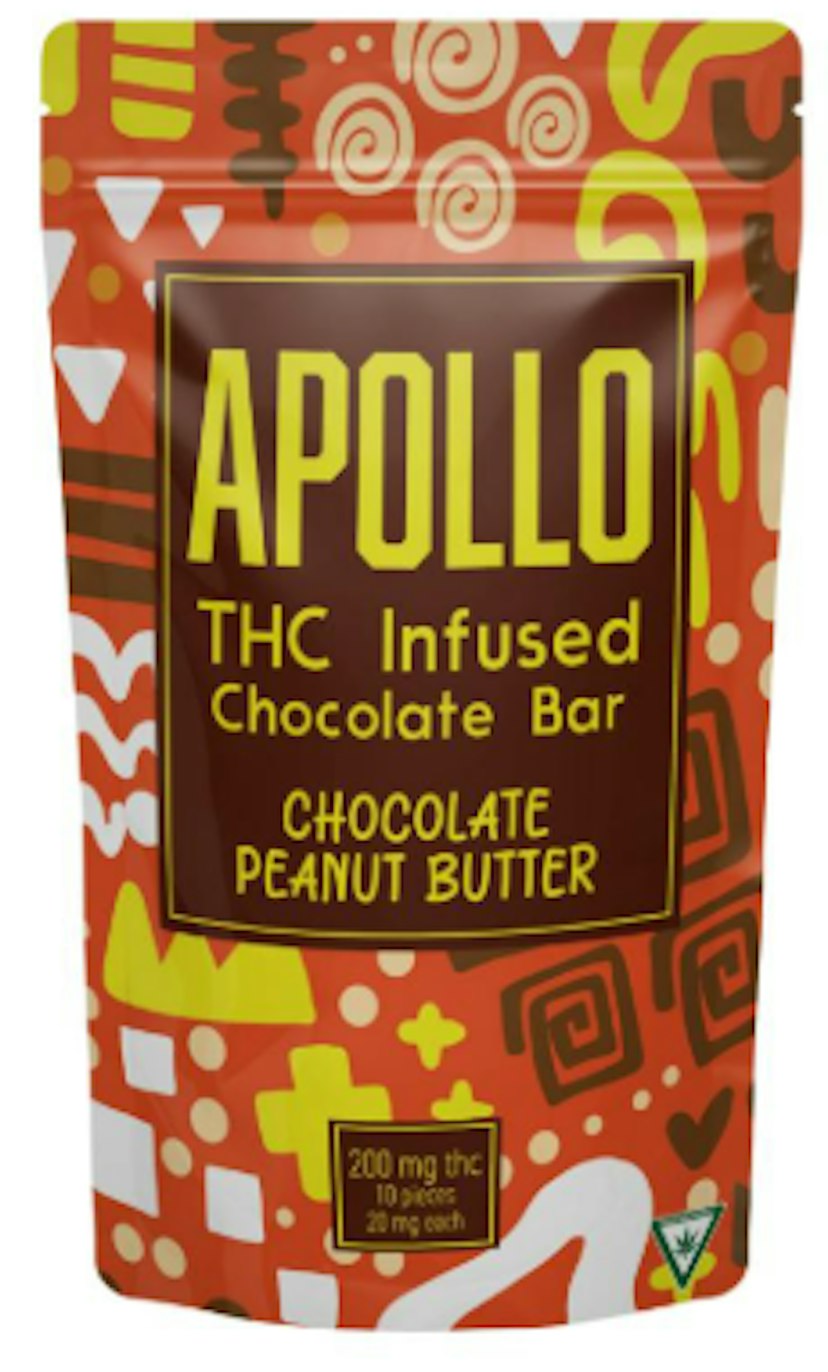 Apollo | 200mg THC Chocolate Bar | Milk Chocolate