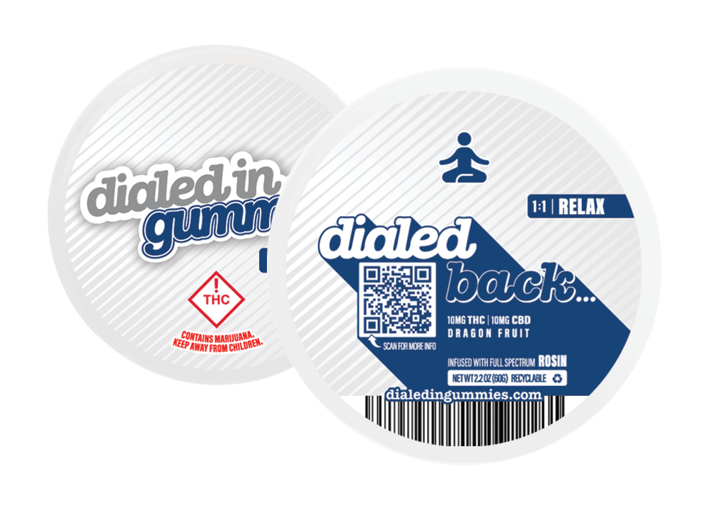 Photo of Dialed Back… 1:1 Dragon Fruit Gummies | THC+CBD