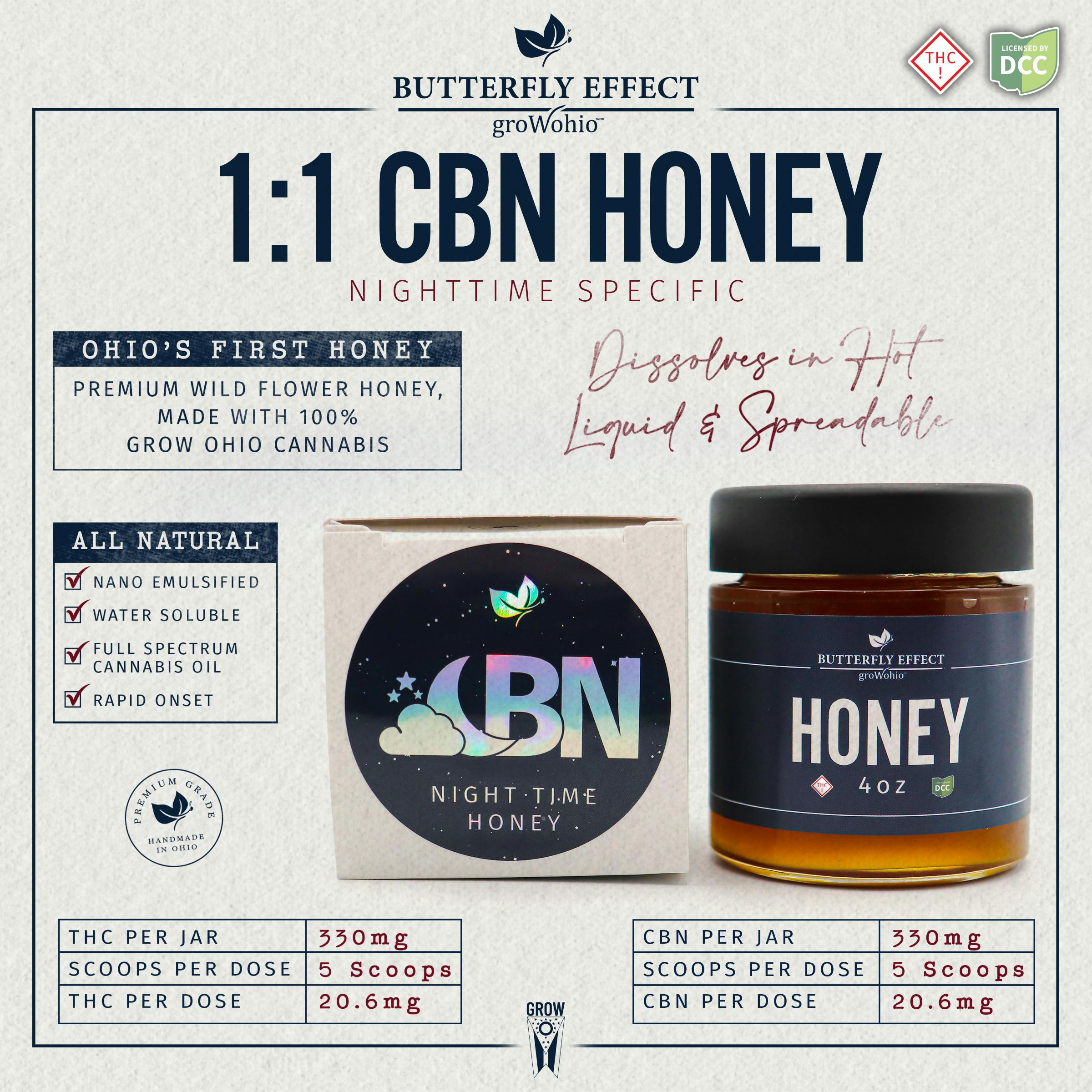 Photo of Honey CBN 1:1 [330MG]