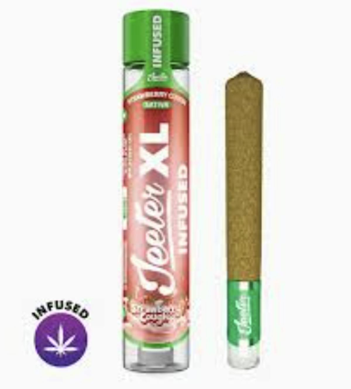 Photo of Jeeter XL Strawberry Cough 2g Infused Preroll