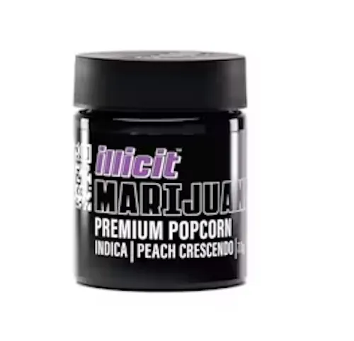 Peach Crescendo Popcorn Flower 7g-2
