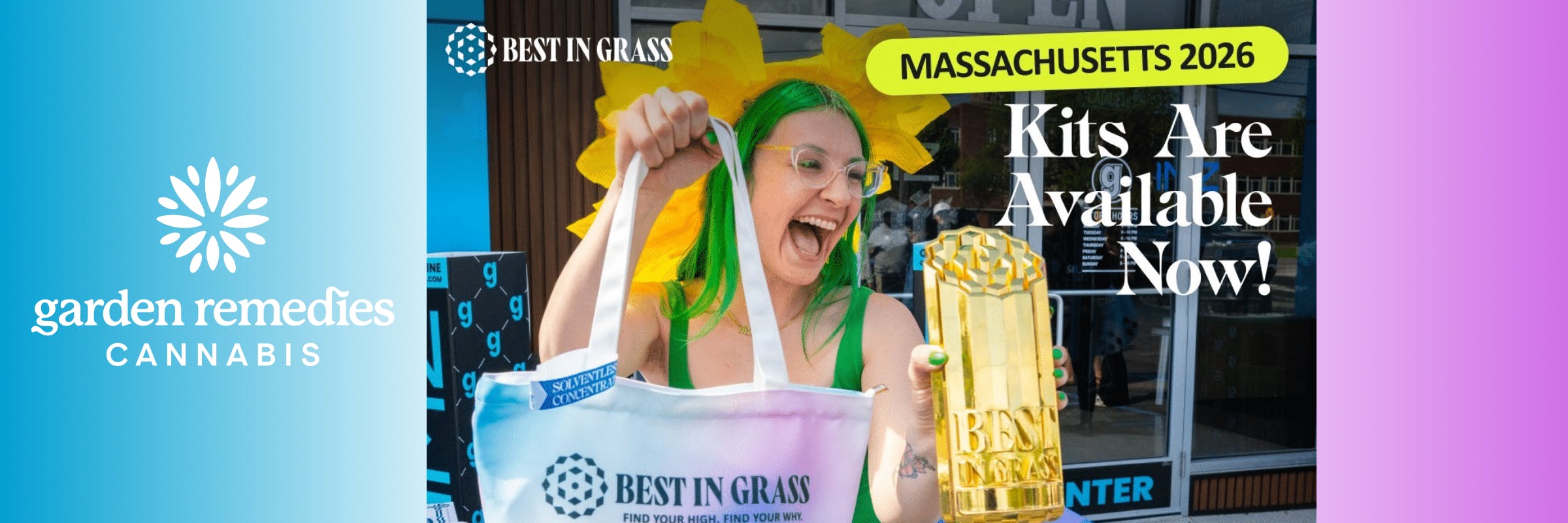 Best in Grass Kits available at Garden Remedies
