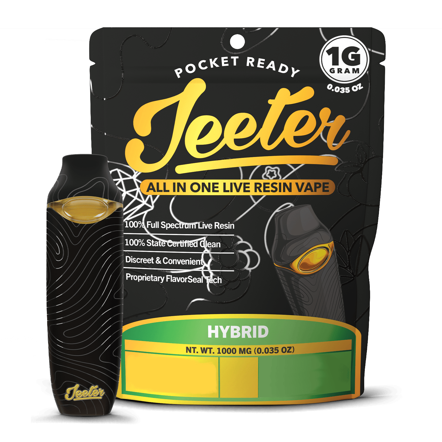 Jeeter | Live Resin Disposable Vape - 1g - Vemon OG