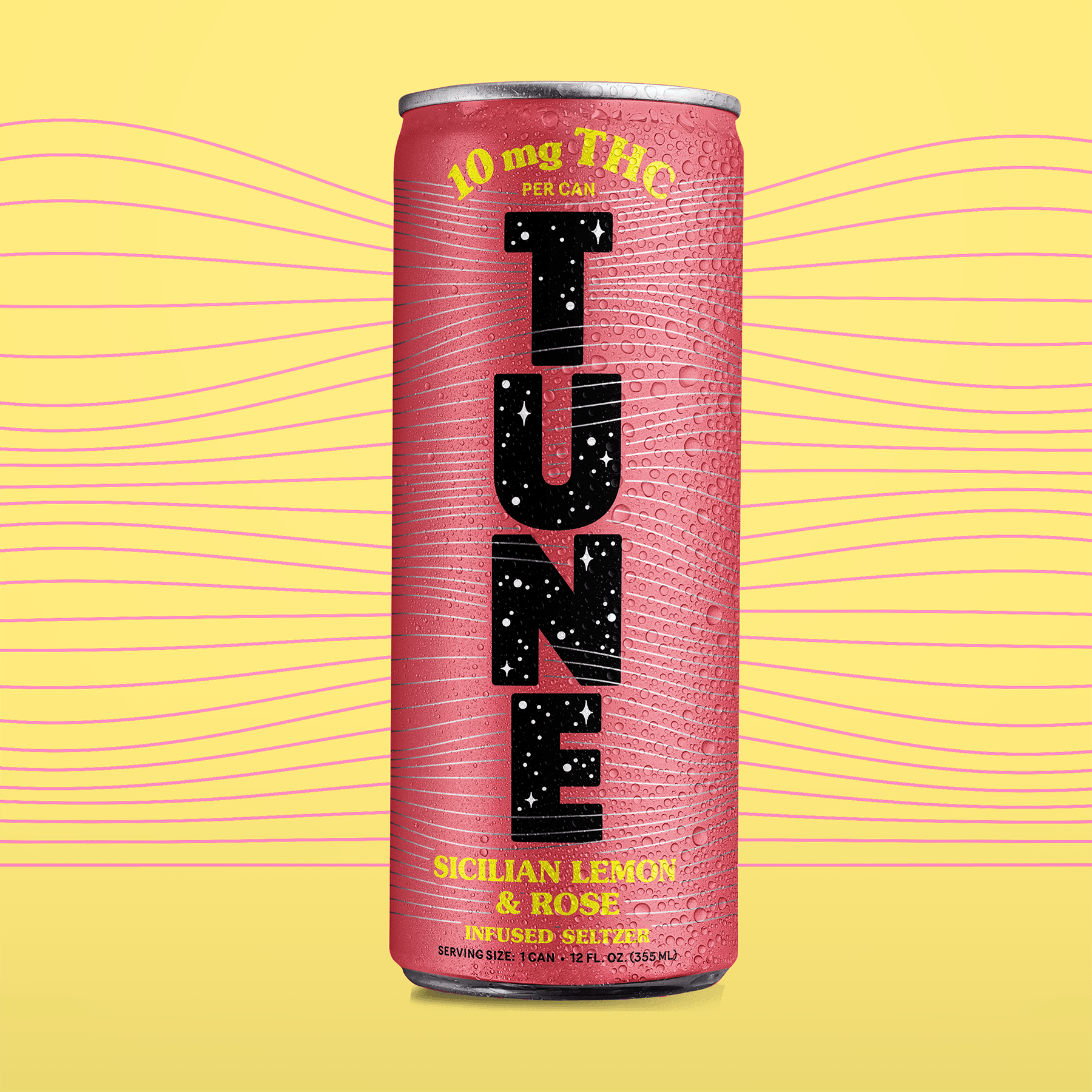 Tune Sicilian Lemon & Rose | Single Can - Stoops NYC Dispensary