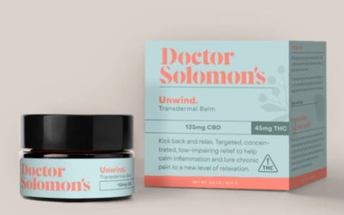 Dr. Solomon - Topical - Dr. Solomon's Balm Unwind (3:1 CBD:THC) (180mg)