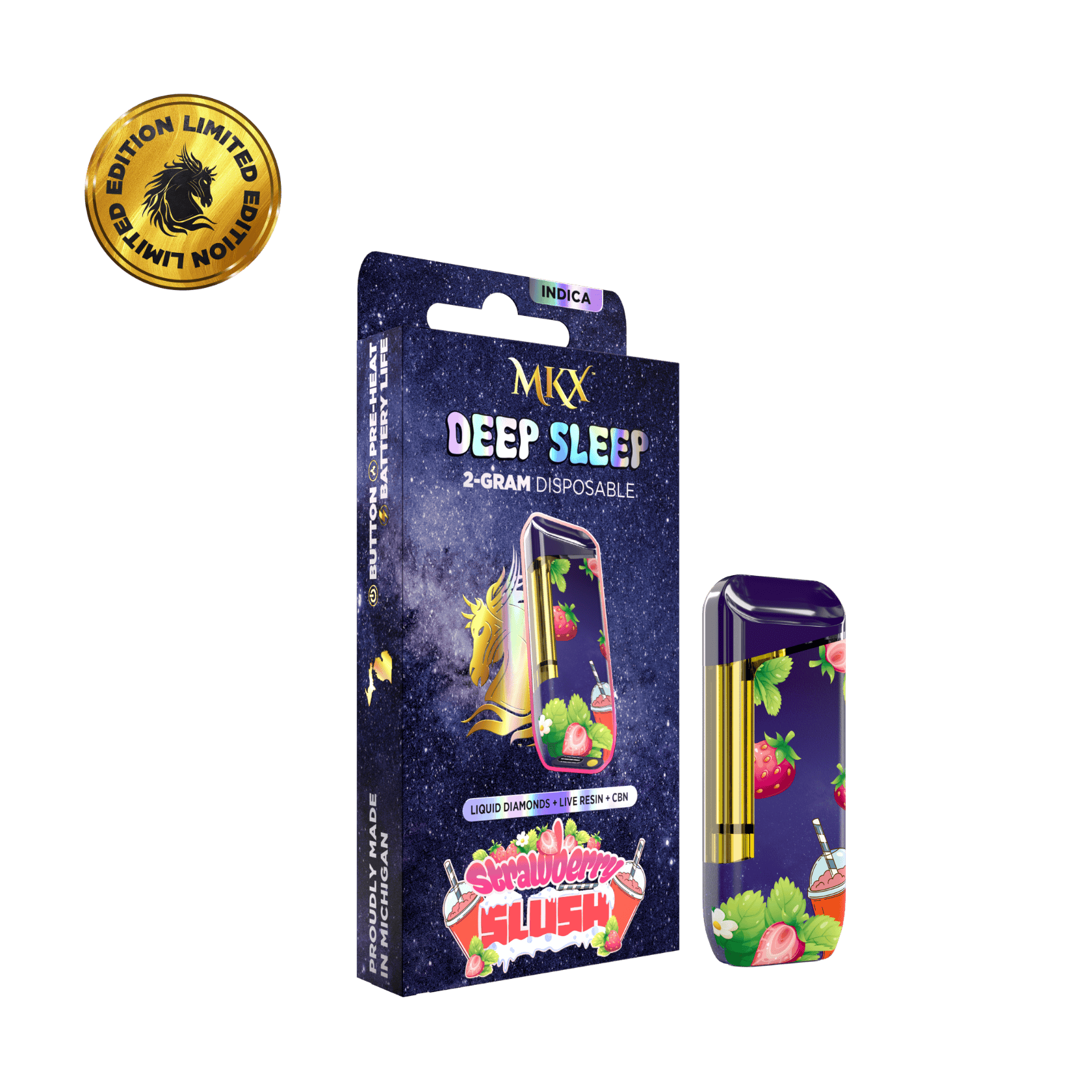 2G Deep Sleep Disposable - Strawberry Slush